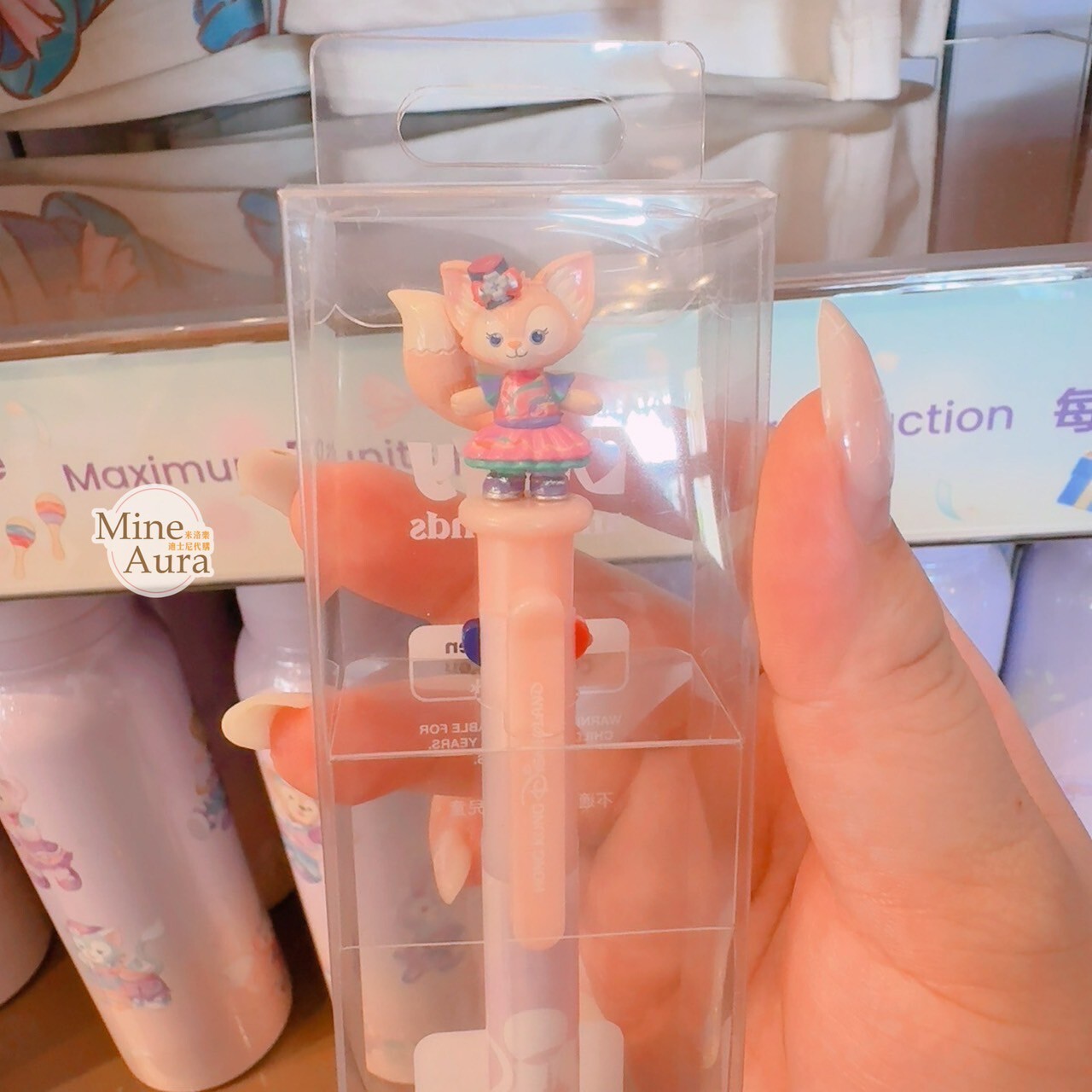 20周年奇妙派對 達菲Duffy與好友 玲娜貝兒 Lina bell 多色 四色 圓珠筆 文具用品 -香港迪士尼樂園