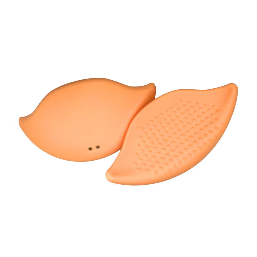 Wearable Breast Vibration Stimulator - Flesh Color