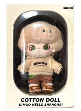 ぬいぐるみ・マスコット cotton doll dimoo hello shanghai DIMOO Hello Shanghai Cotton Doll – TOYSEZ