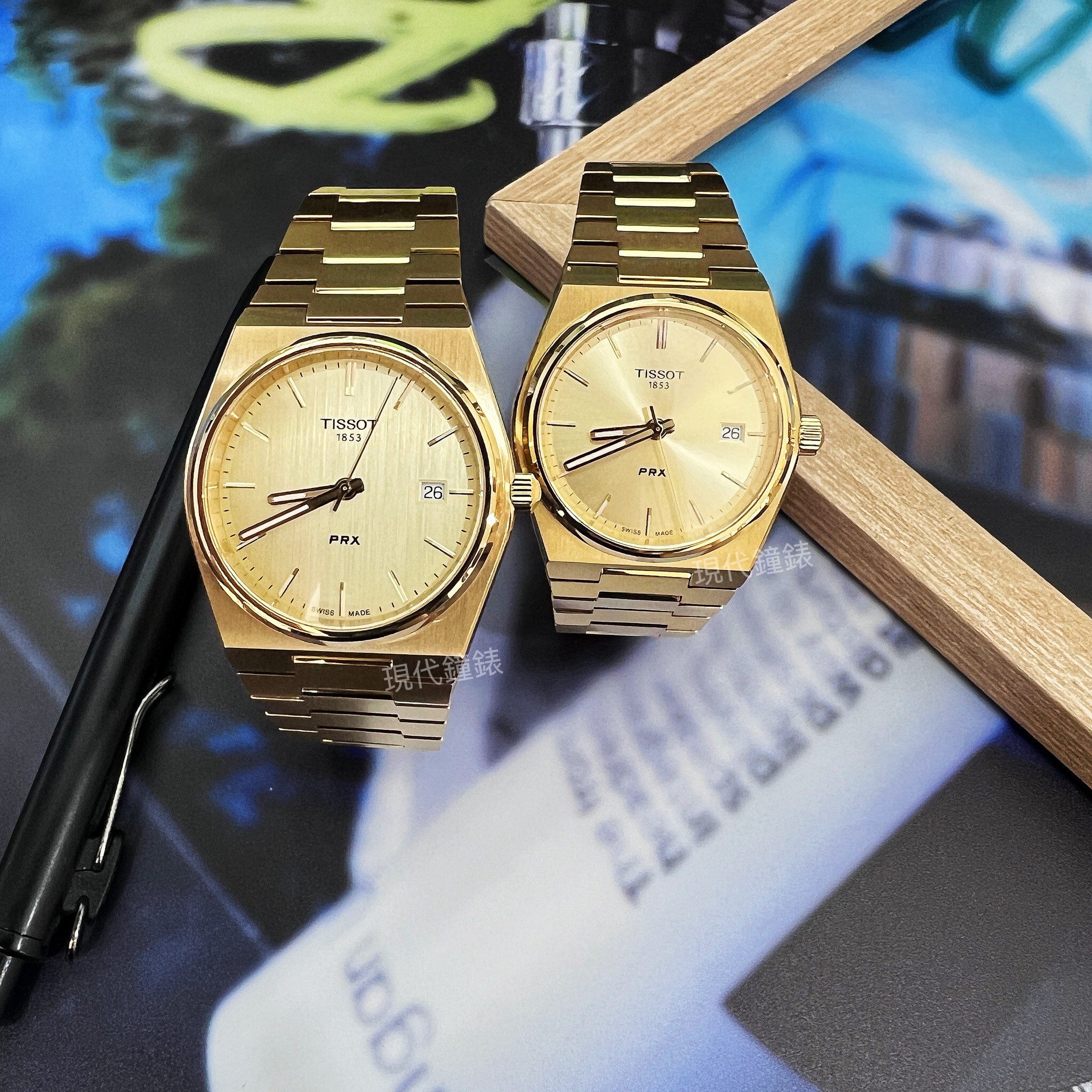 【TISSOT】PRX 系列 復刻石英錶T137410330210 40mm 現代鐘錶