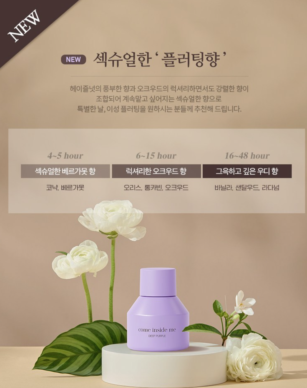 come inside me 女士香水 香水油 7ml 【深紫色/MINT】【持香48小時✔️多用途香水油✔️】