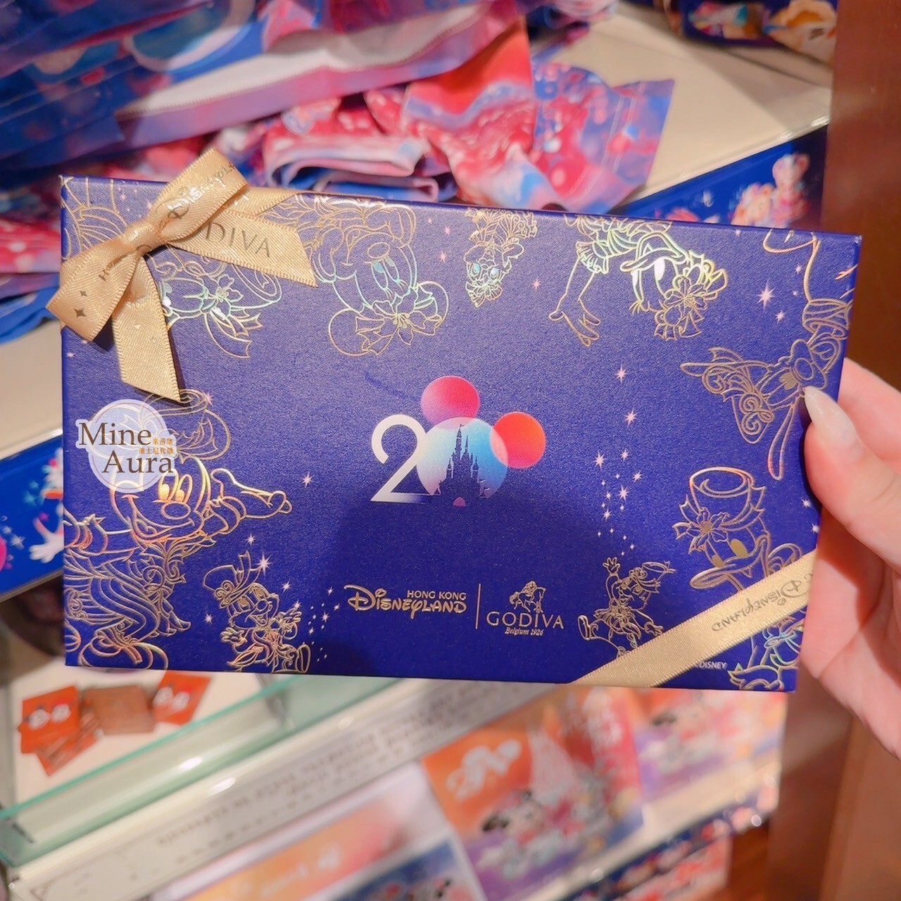 20周年奇妙派對 米奇 Mickey 與好友們 x GODIVA 聯名 巧克力 禮盒 -香港迪士尼樂園