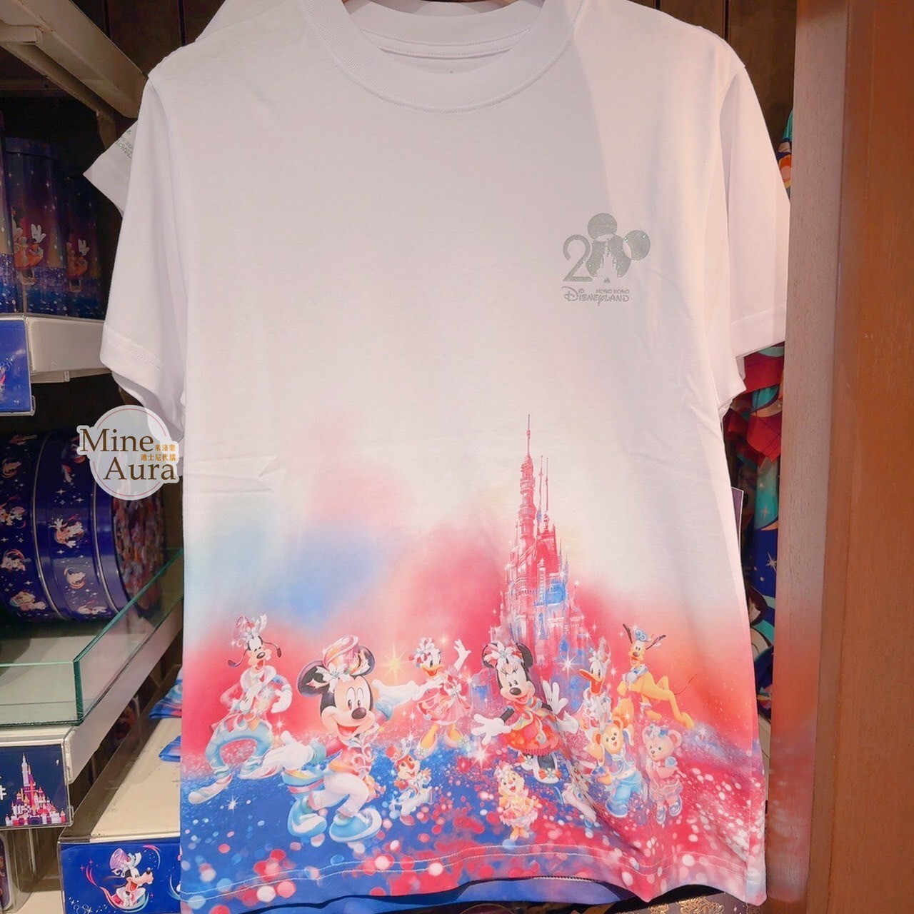 20周年奇妙派對 米奇 Mickey 與好友們 圖案 短T 上衣 -香港迪士尼樂園