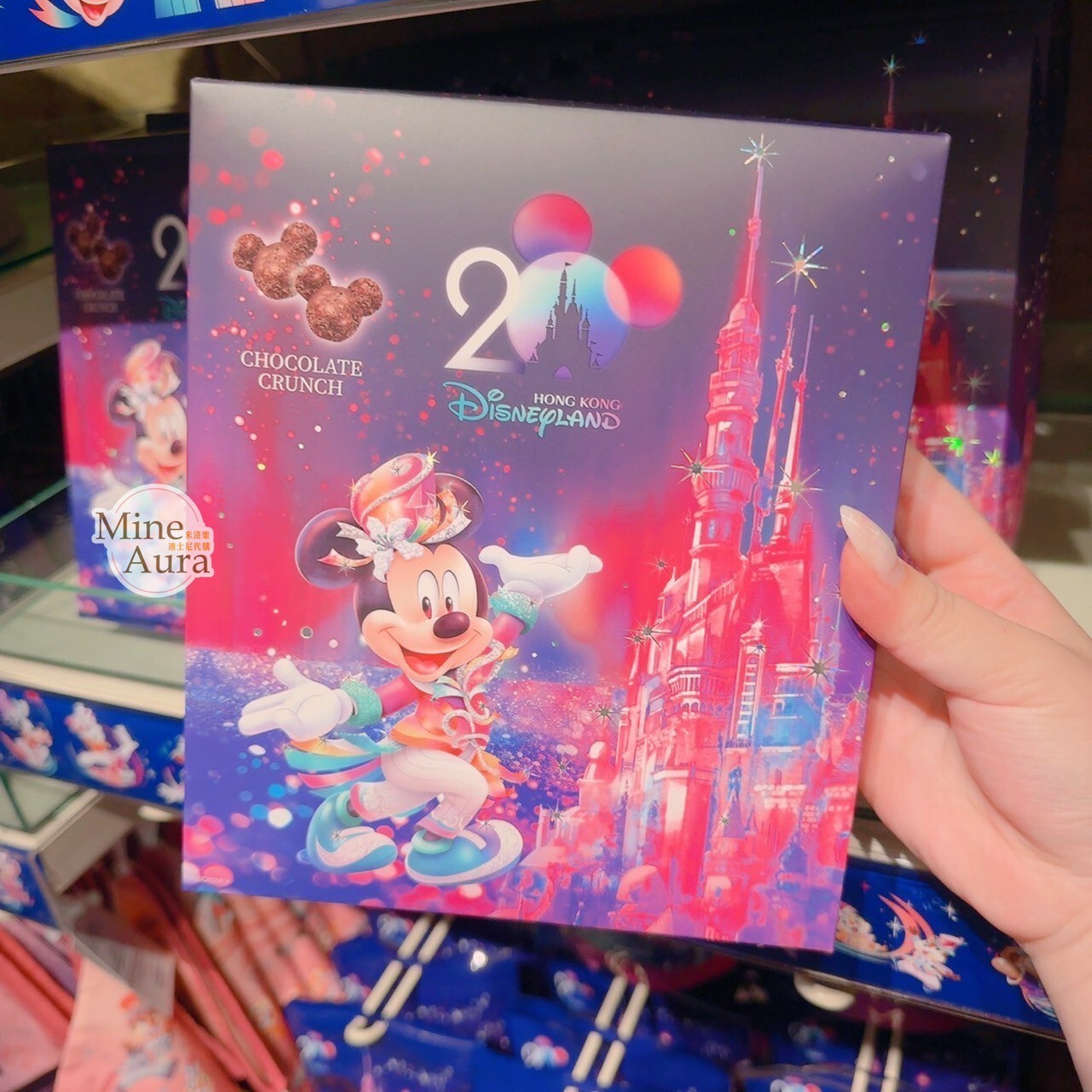 20周年奇妙派對 米奇 Mickey 與好友們 巧克力脆餅 餅乾 -香港迪士尼樂園