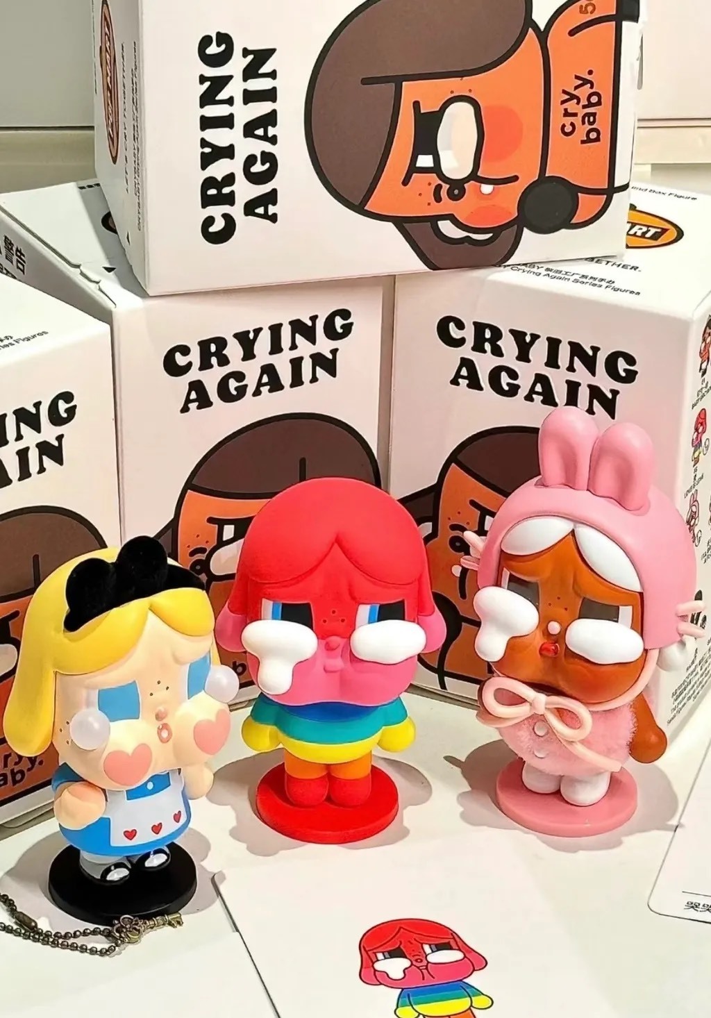 POPMART 泡泡瑪特CRYBABY 哭娃💧 眼淚工廠 手辦盲盒