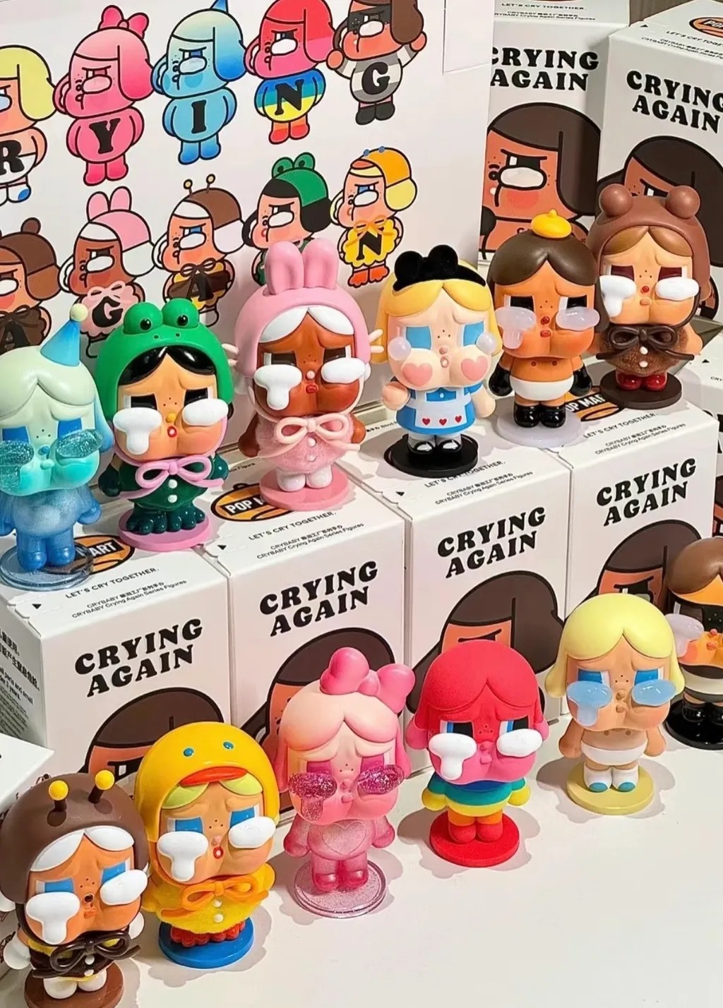 POPMART 泡泡瑪特CRYBABY 哭娃💧 眼淚工廠 手辦盲盒
