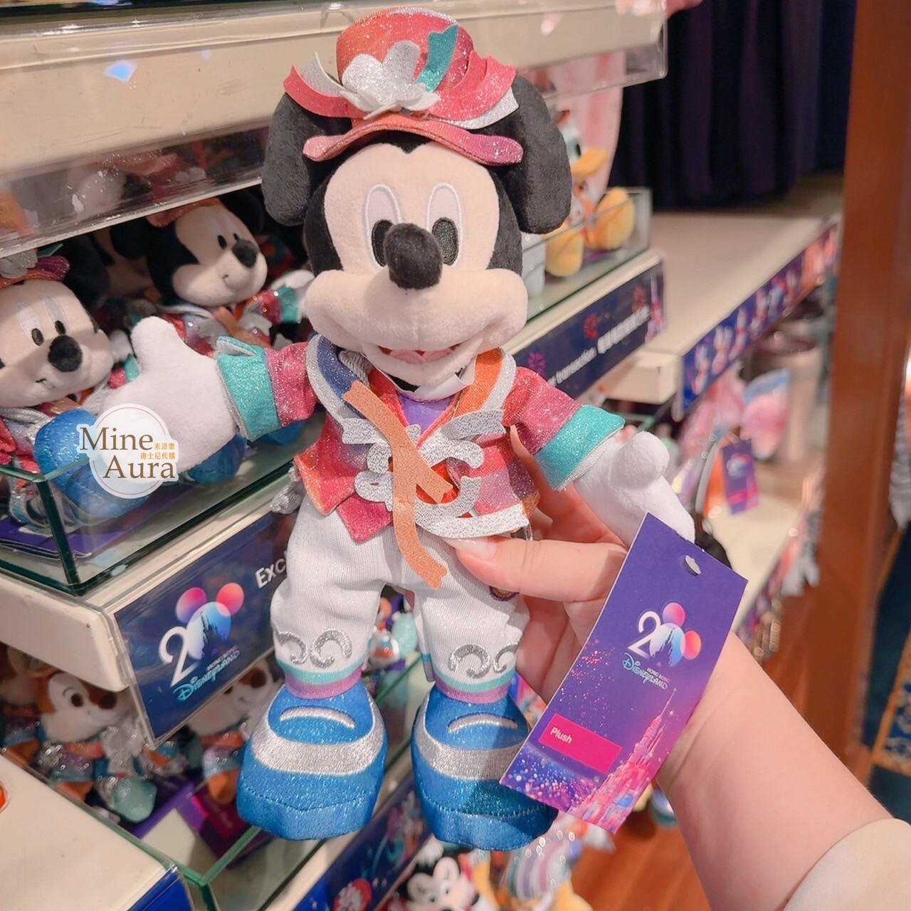20周年奇妙派對 米奇 Mickey 娃娃 玩偶 -香港迪士尼樂園
