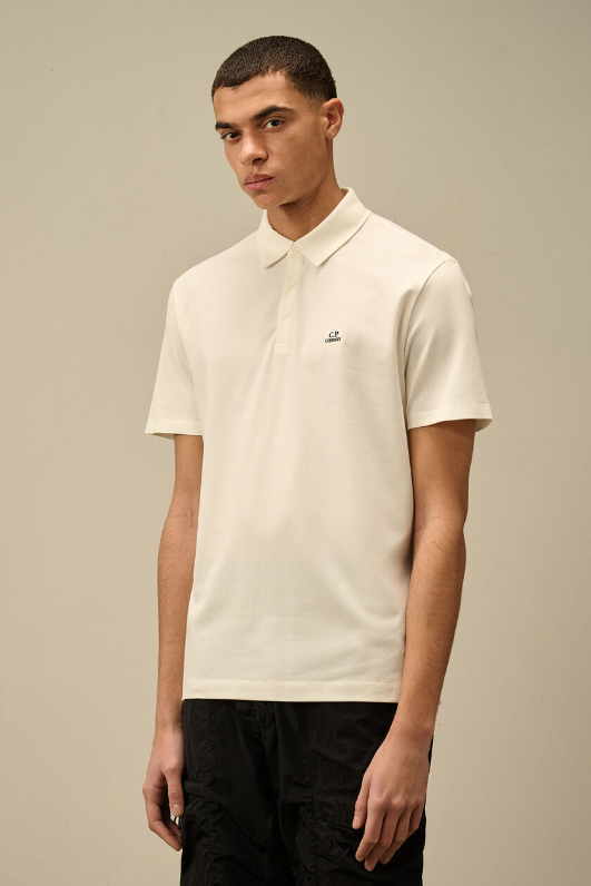 C.P. Company  珍珠彈力布料  LOGO  POLO 上衣   JUL25