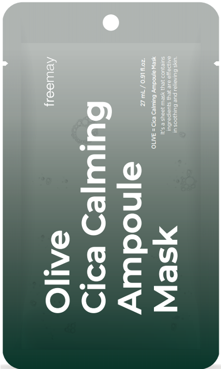 RT141 MediHeal旗下品牌 竹細胞纖維面膜 橄欖積雪草鎮靜安瓶面膜(10ps) EXP：2028.02