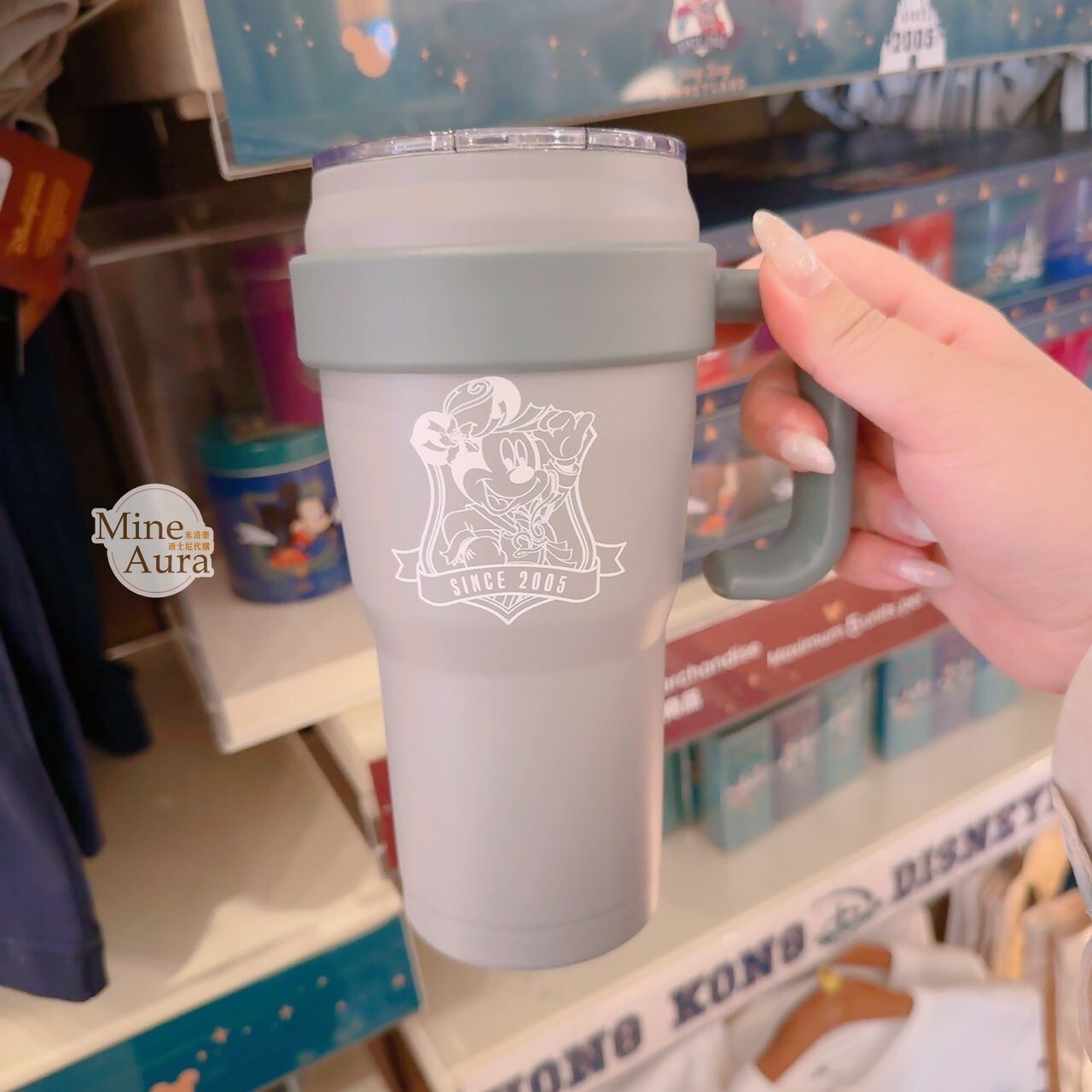 Since 2005 主題 米奇 Mickey 圖案 隨行 保溫杯 水杯 水壺 -香港迪士尼樂園