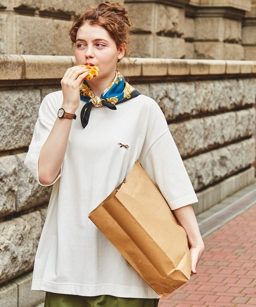 【現貨】Penneys 刺繡小狐狸 短T 寬版 oversize 多色