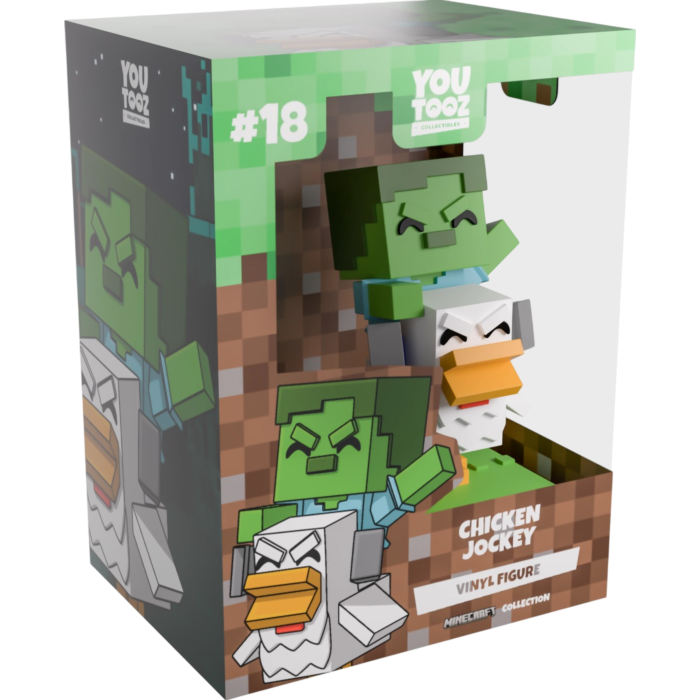 預購26/01 Youtooz 代理版 Minecraft 雞騎士 Chicken Jockey 4.5吋