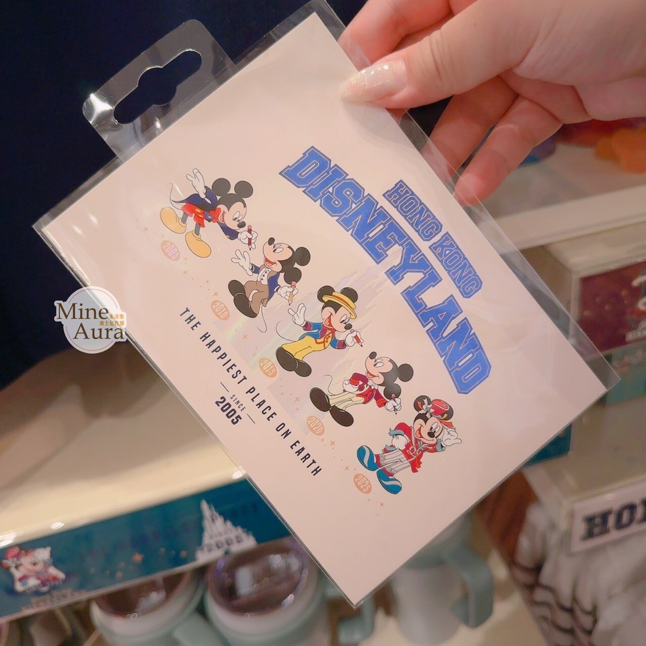 Since 2005 主題 米奇 Mickey 圖案 明信片 -香港迪士尼樂園