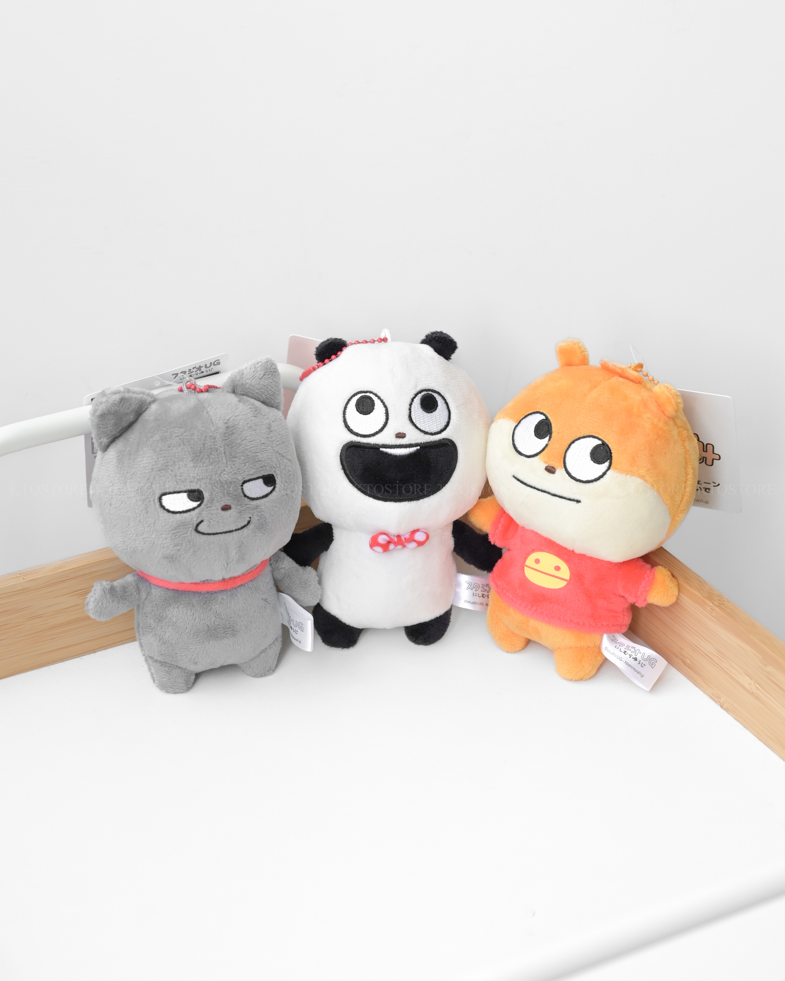 KTQ STORE ‧ 日本 西村裕二 Nishimura Yuji 戀愛兔 開心熊貓 吊飾 娃娃