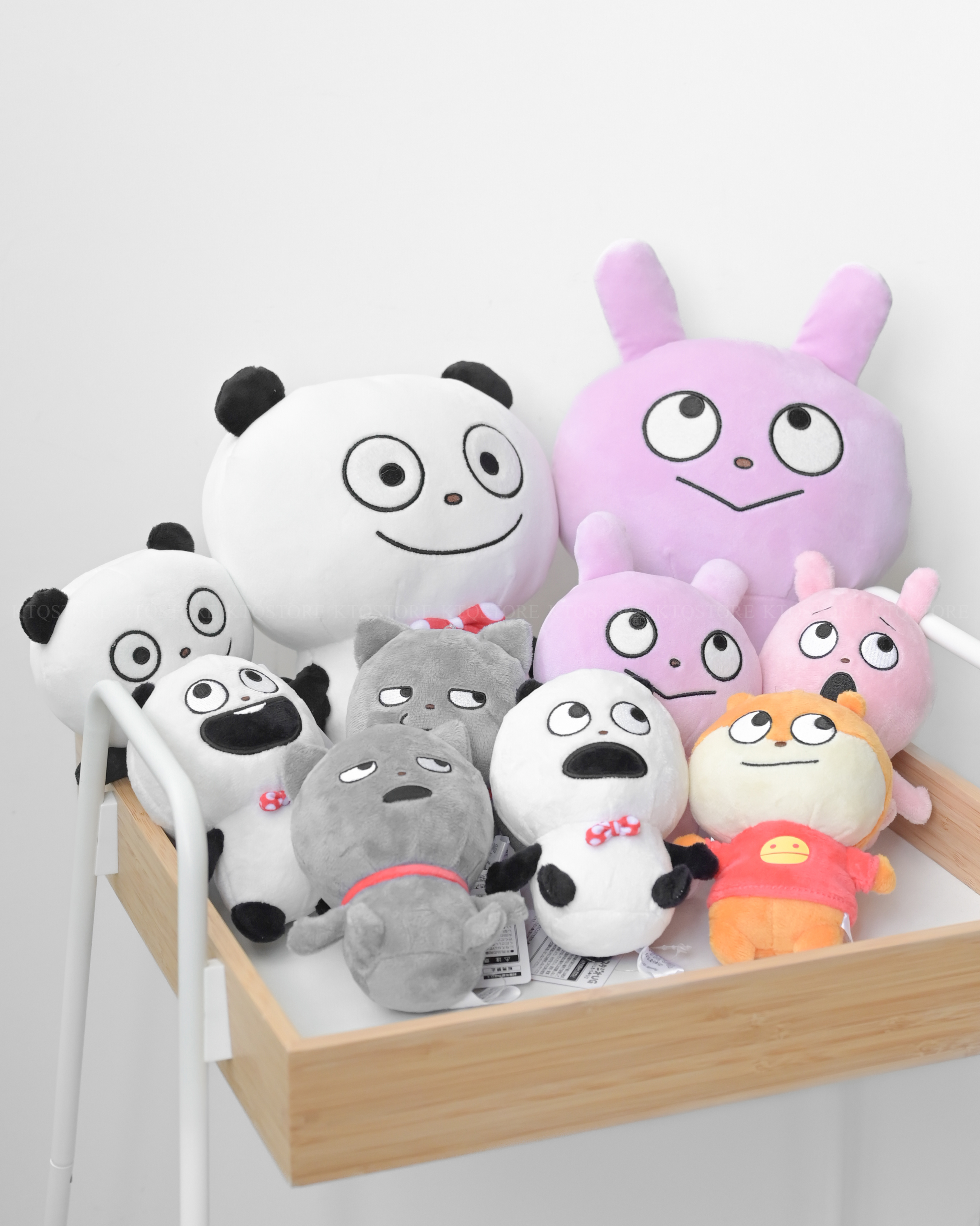 KTQ STORE ‧ 日本 西村裕二 Nishimura Yuji 戀愛兔 開心熊貓 吊飾 娃娃