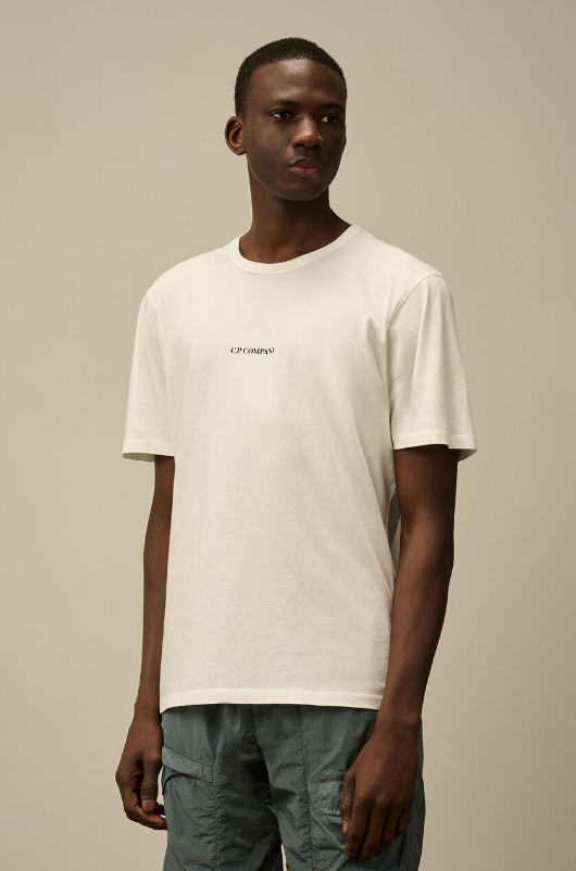 C.P. Company  24/1 平紋針織棉  Logo T 恤   JUL25
