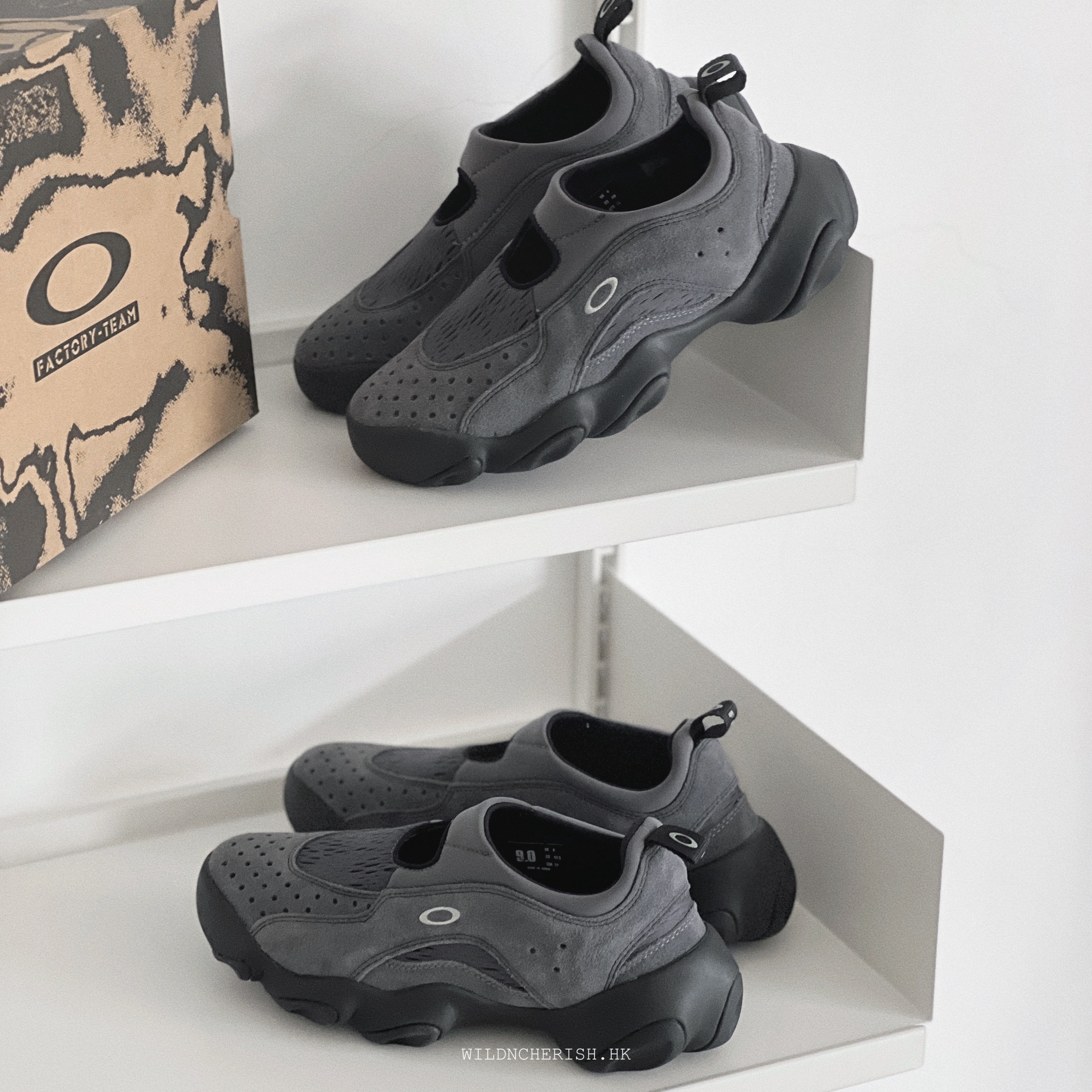 現貨 | Oakley Factory Team Flesh Sandal 碳灰色