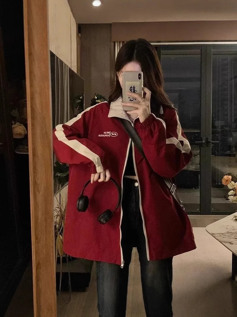 Hong Kong Style × Japanese Casual Windbreaker Jacket