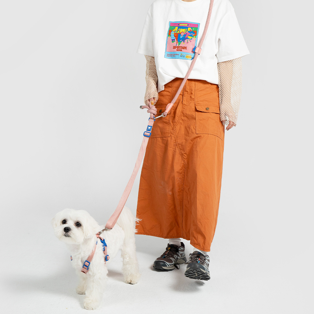 10TH YEAR︱多功能圓牽繩 - 粉色