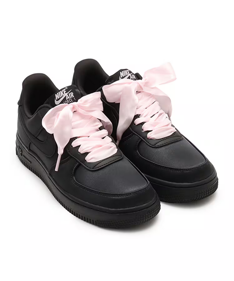 【預訂】NIKE AIR FORCE 1 絲絹黑粉 -WOMEN