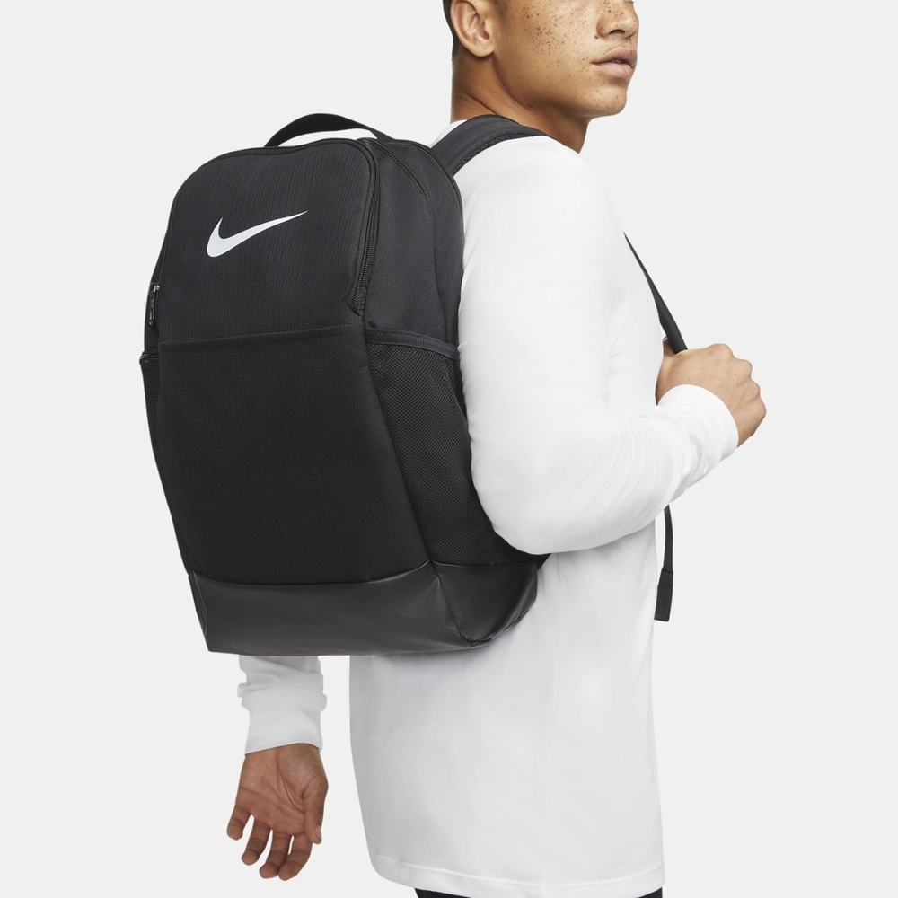 【逢甲 FUZZY】Nike Brasilia 9.5 Training 黑色 後背包 大容量 筆電包 書包 DH7709-010