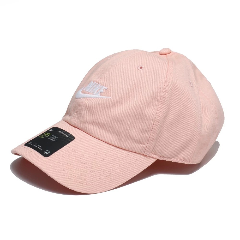 【逢甲 FUZZY】Nike Heritage86 H86 帽子 老帽 休閒 刺繡 LOGO 粉橘 913011-800