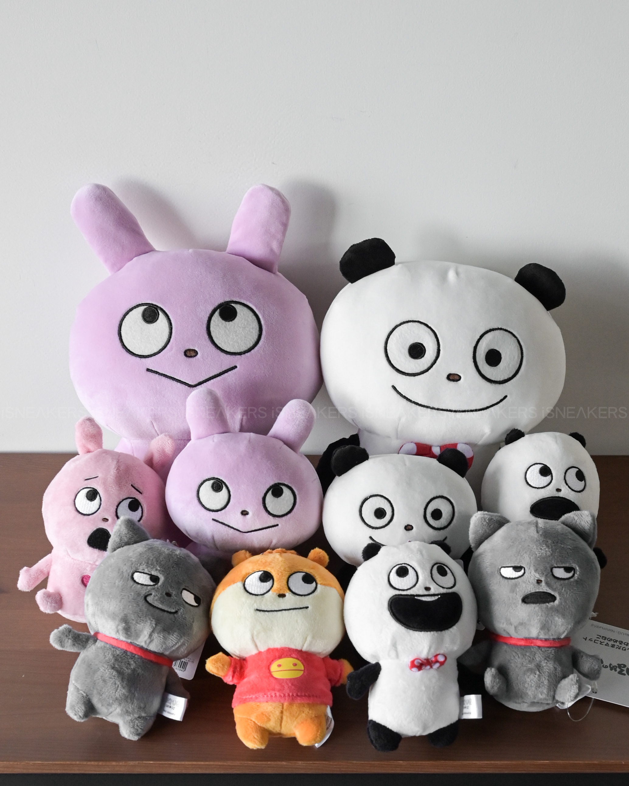 iSNEAKERS｜日本 西村裕二 Nishimura Yuji 吊飾 娃娃 戀愛兔 開心熊貓 壞壞貓 小鼠