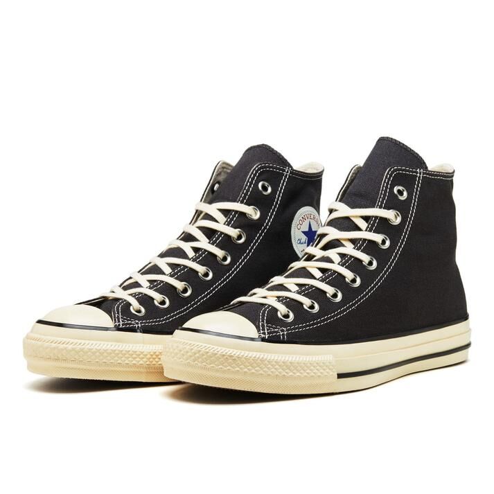 Converse AS Aged AC HI 日本限定 奶油黑色 黑色 作舊 高筒 男女 帆布鞋 31315451