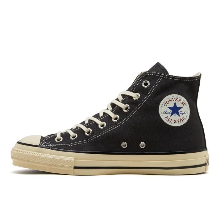 Converse AS Aged AC HI 日本限定 奶油黑色 黑色 作舊 高筒 男女 帆布鞋 31315451