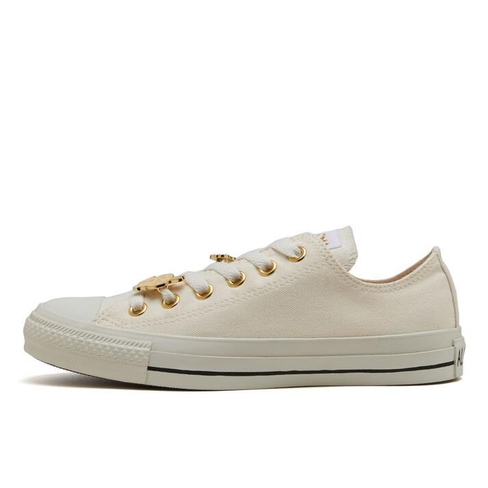 Converse AS GD OX x CHIIKAWA 日本限定 吉伊卡哇 聯名款 奶油白 徽章 帆布鞋 31315231