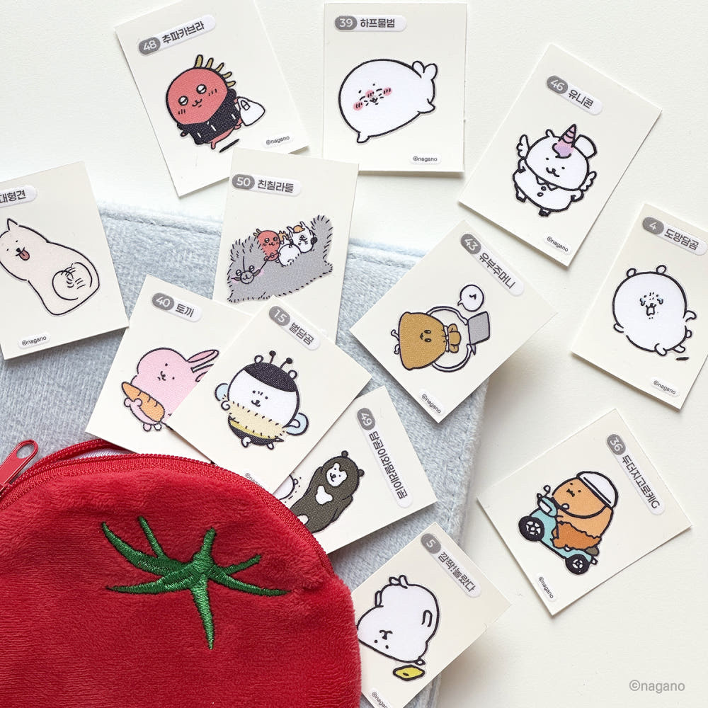 預訂｜韓國限定 白熊 可移復古貼紙包 隨機款式 (共50款)