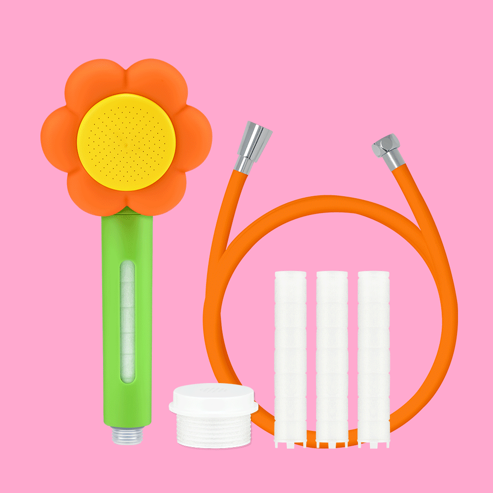 Wiggle Wiggle Blooming Filter Shower SET