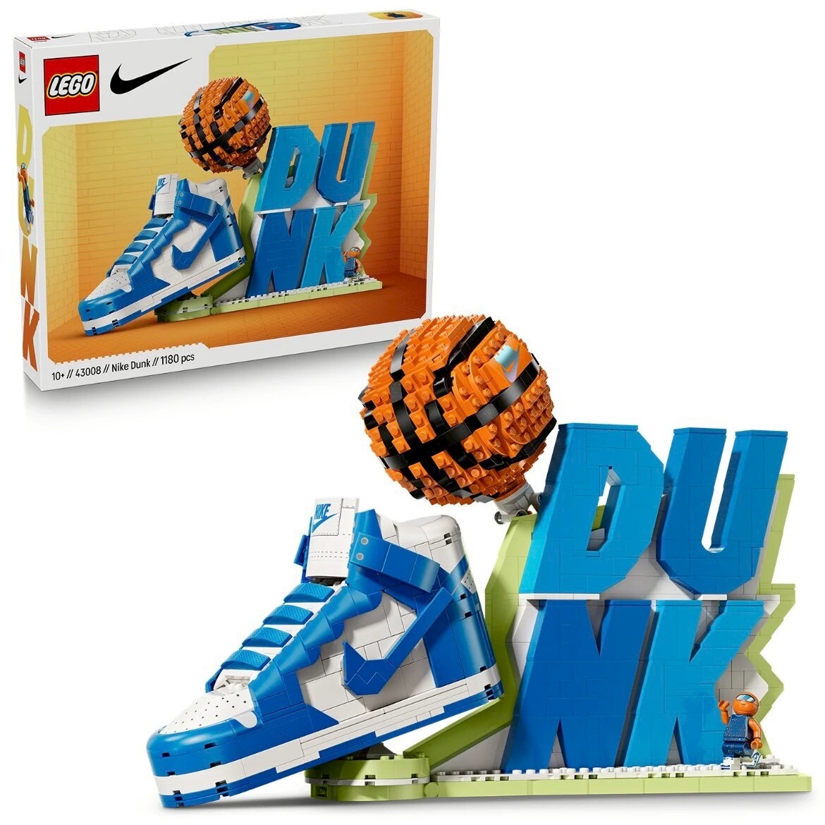 Nike Dunk x LEGO® Set #43008 樂高 球鞋 積木 玩具 收藏