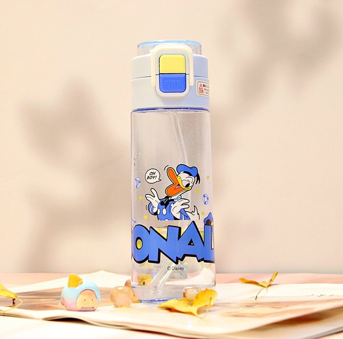 迪士尼唐老鴨|兩段開合式便攜式水樽(吸管 | 直飲)(560ml)