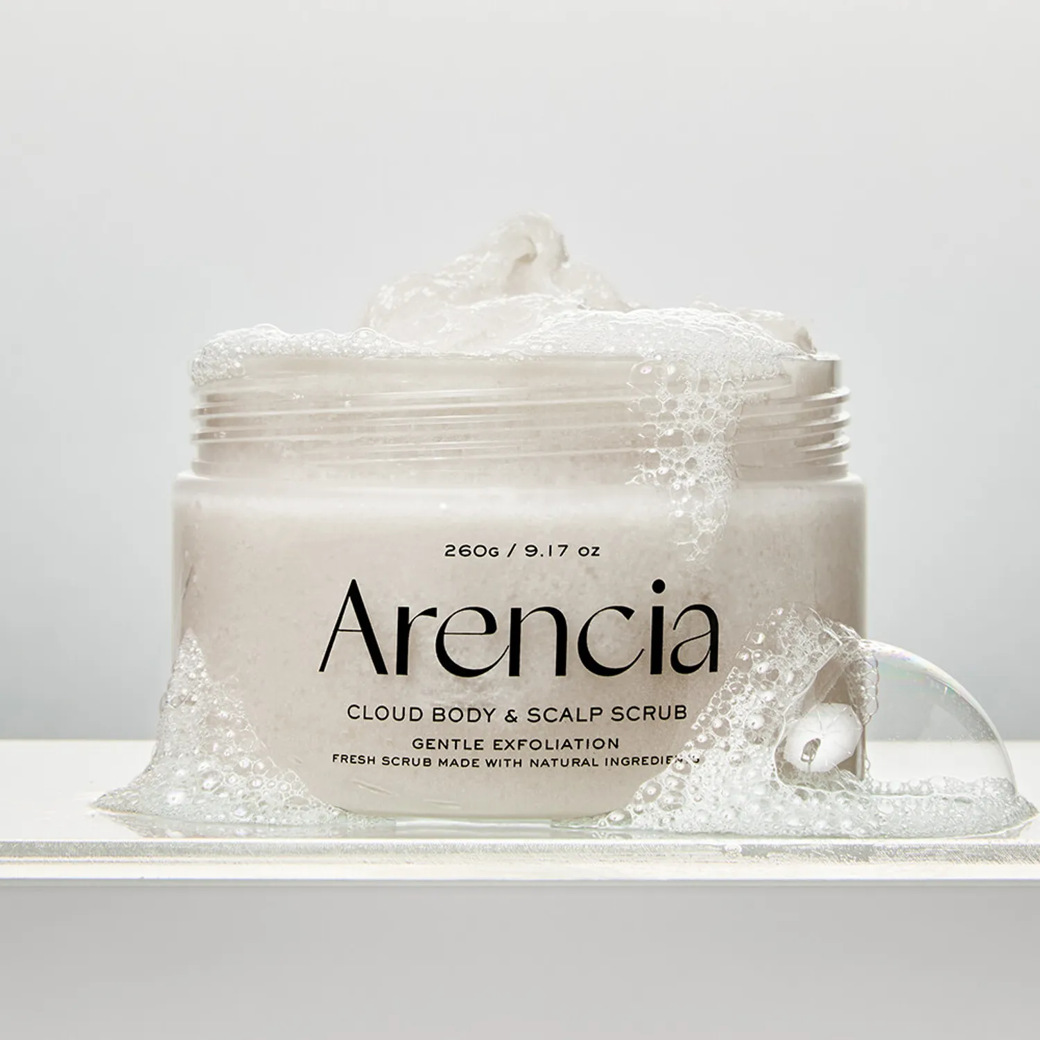 Arencia 白茶橙花雲朵身體磨砂膏 260g