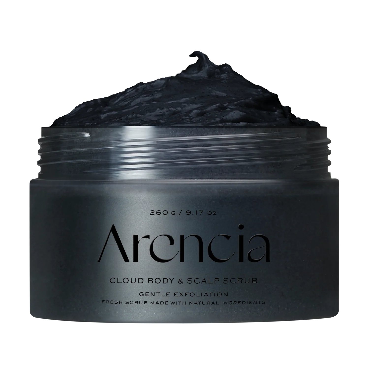 Arencia 黑茶柚子雲朵身體磨砂膏 260g