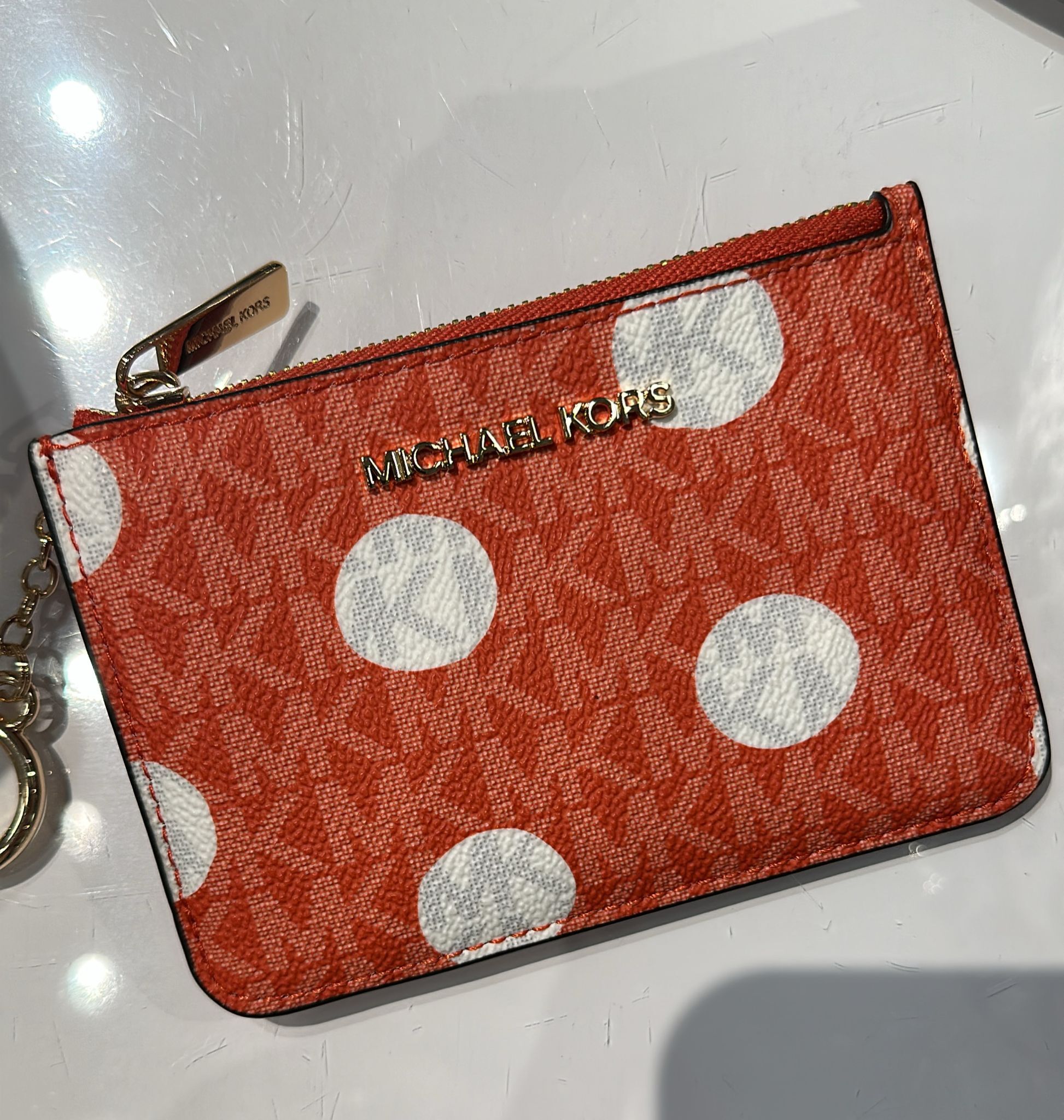 【直播】Q063096 Michael Kors 散子包 橙色