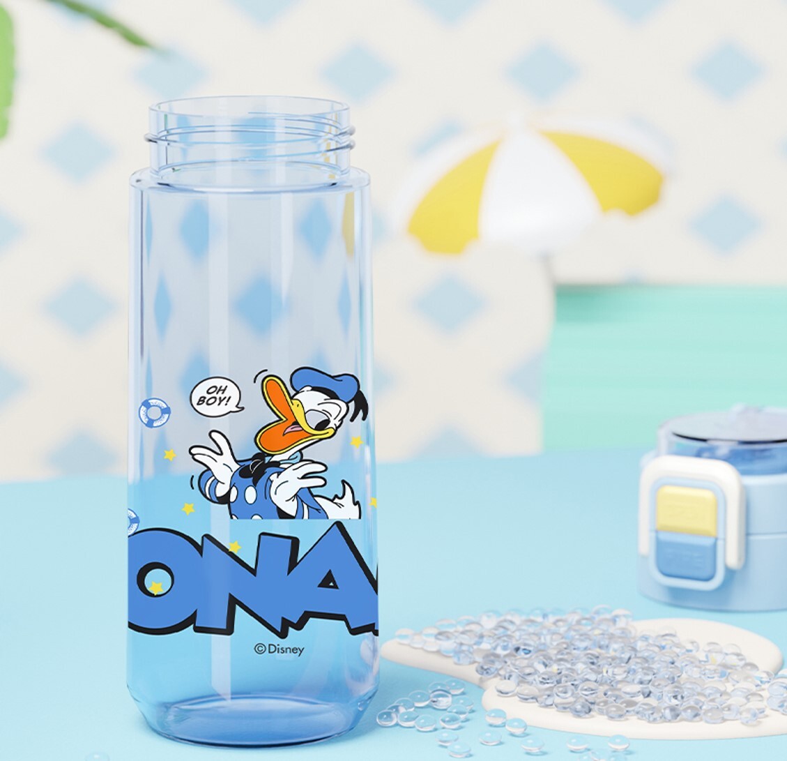 迪士尼唐老鴨|兩段開合式便攜式水樽(吸管 | 直飲)(560ml)