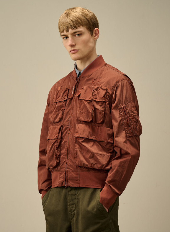 C.P. Company  Chrome-R 多口袋飛行員夾克   JUL25