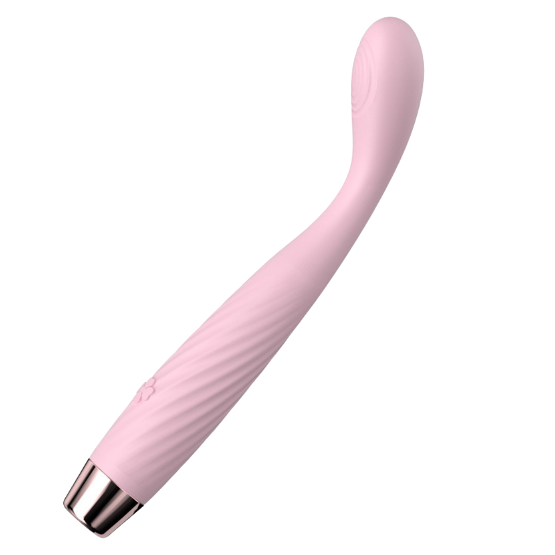 Heatable G-spot massager (pink/blue/yellow)
