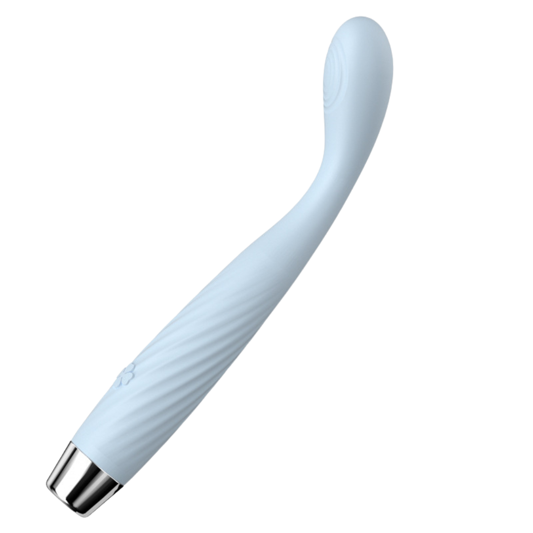 Heatable G-spot massager (pink/blue/yellow)