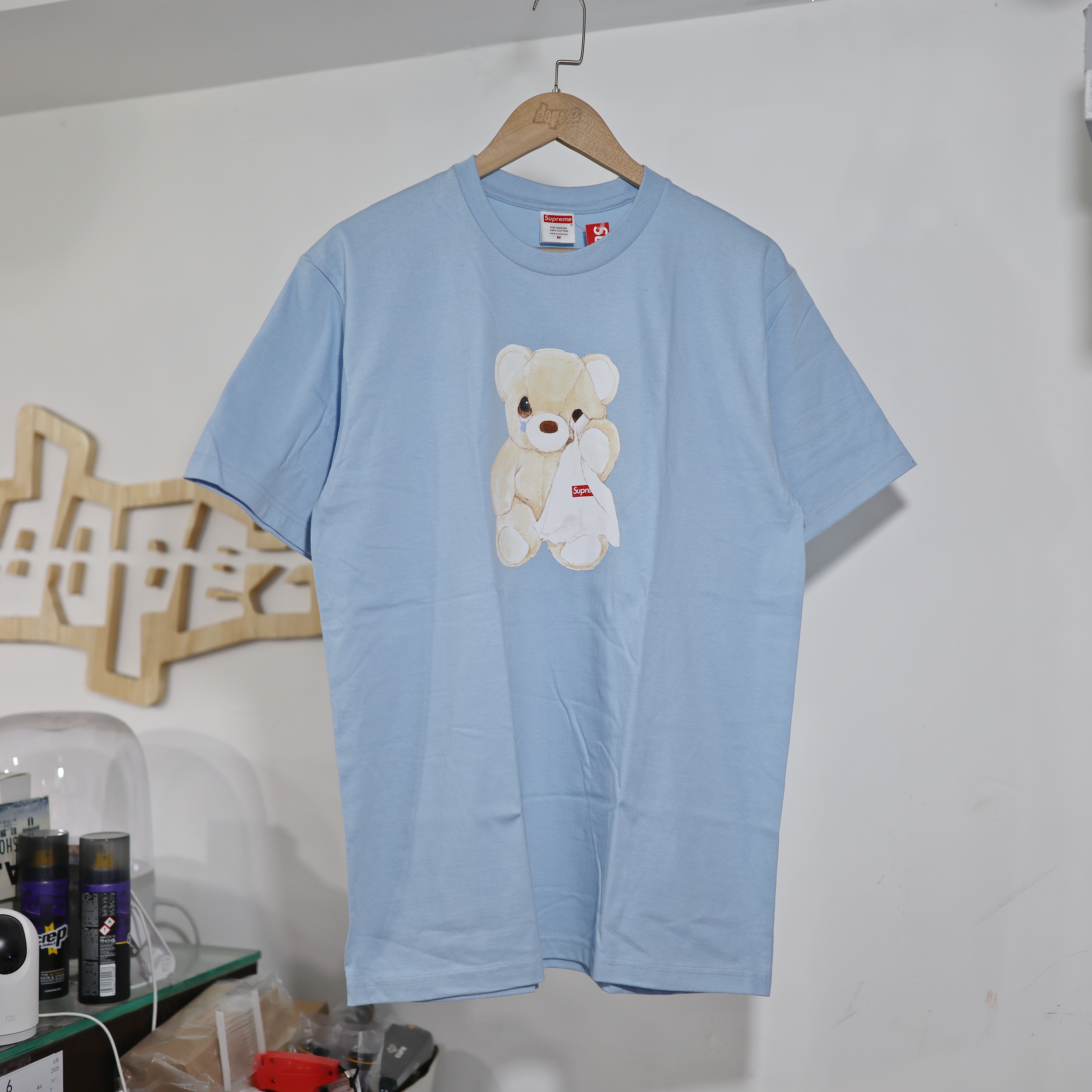 Supreme Bear Tee Lサイズ Powder Blue Supreme - XLサイズ Supreme Bear Tee Powder Blueの通販 by