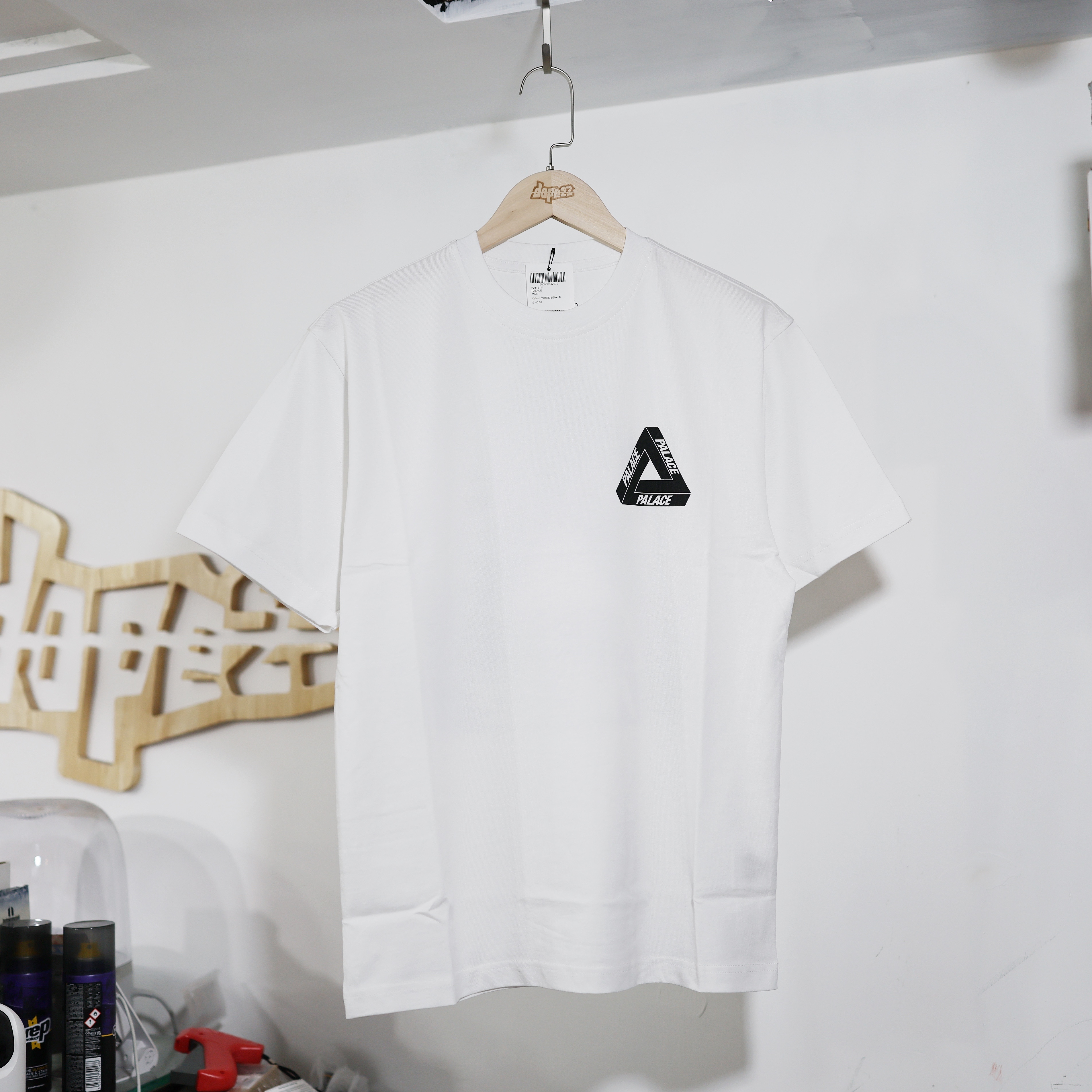PALACE Tri-Vex T-Shirt White/Blue