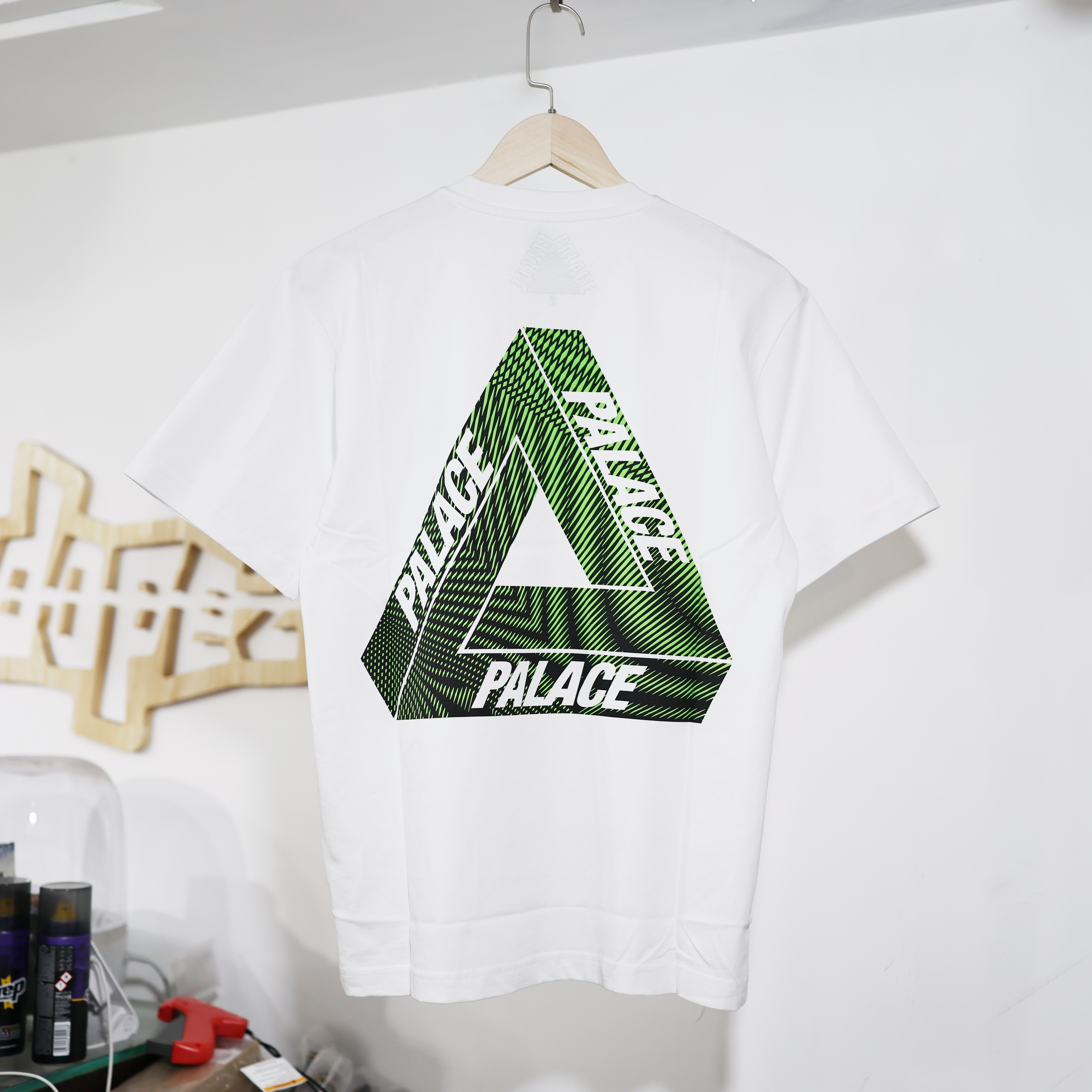 PALACE Tri-Vex T-Shirt White/Green