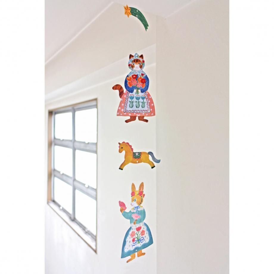 布川愛子:花店 吊飾卡片 禮物卡｜日本表現社