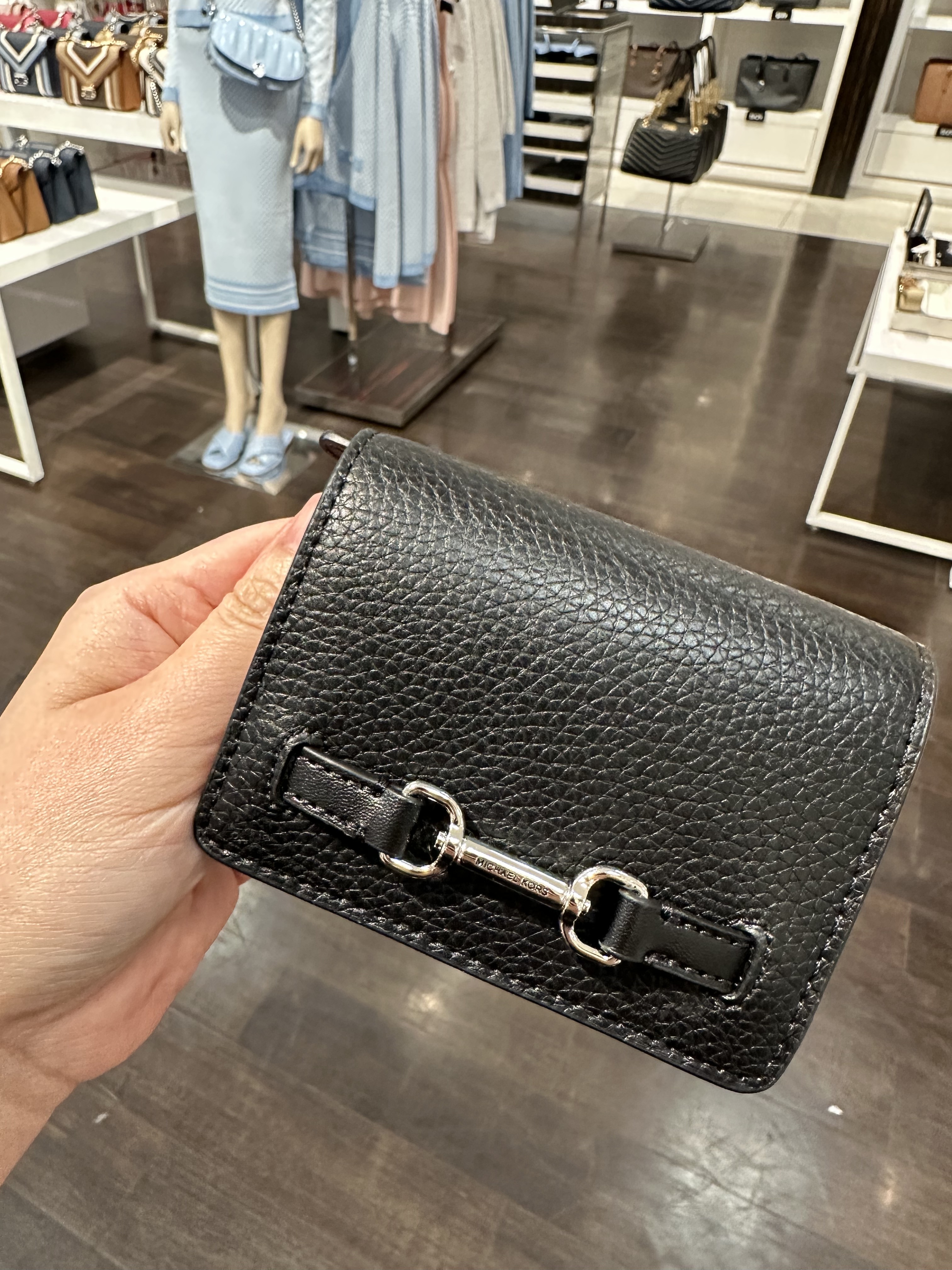 【直播】Q063083 Michael Kors 短銀包