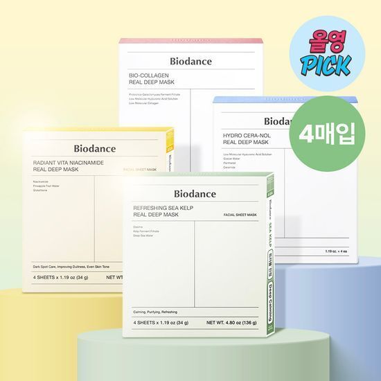 《Olive young連線》BIODANCE Bio Mask Sheet 4P