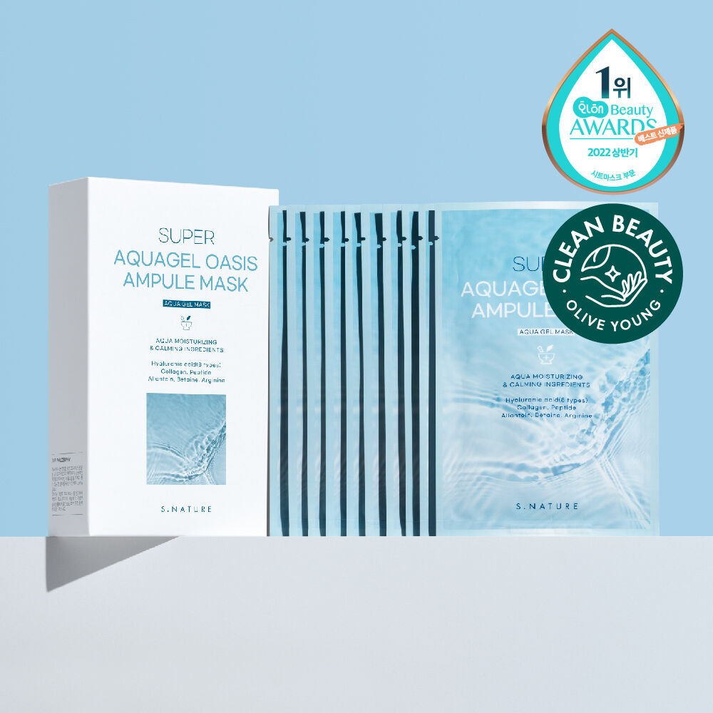 [ SNATURE ] Super Aquagel Oasis Ampule Mask