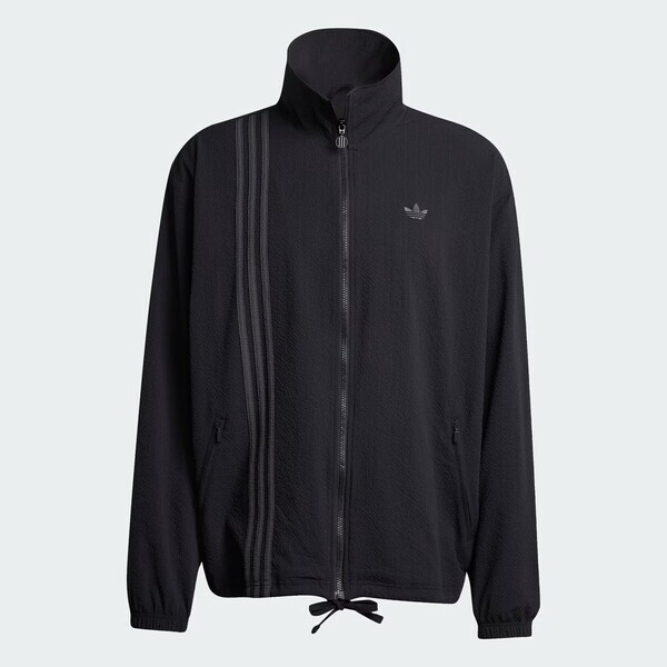 Adidas Fb Tt JC7416 男 立領外套 運動外套 休閒穿搭 黑 亞版