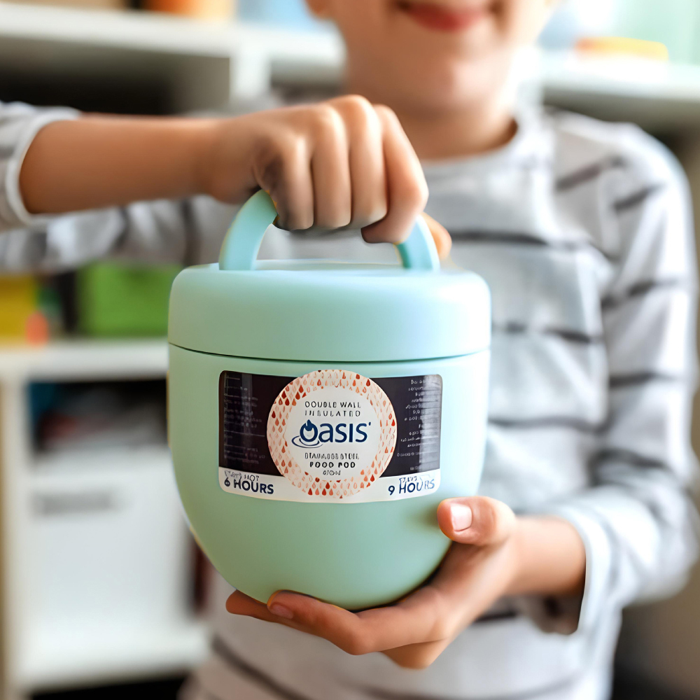 澳洲 Oasis 蛋型真空保溫食物罐 600ml